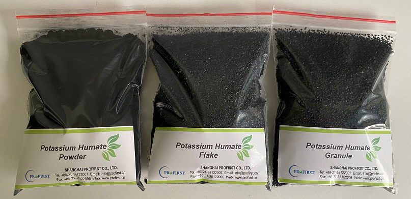 potassium humate powder, flake, granule